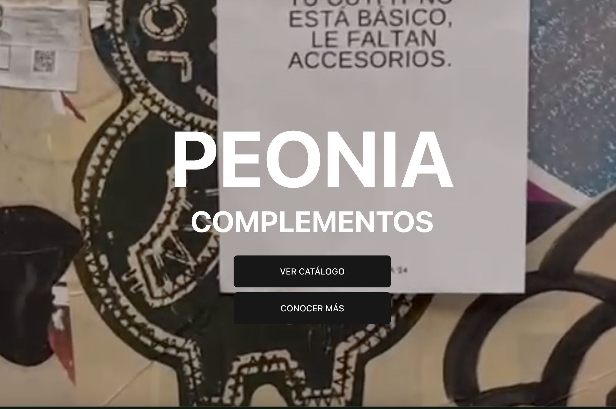 Peonia Complementos